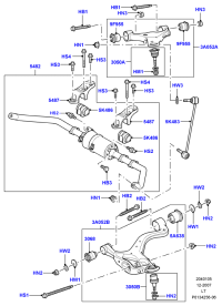 RBK500180-TIE ROD END FRT RH-L550
