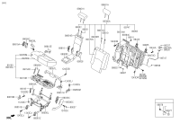 898302J150WK-BUCKLE ASSY-RR S/BELT,CTR