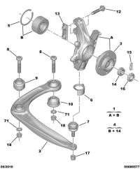 335082-BRG ASSY,FR HUB