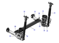 2915100U8510-BOLT - LWR ARM