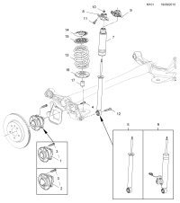 9595179-BOLT - LWR ARM