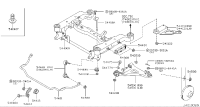544C5AR000-STAY ASSY-FRONT SUSPENSION MEMBER,LH