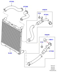 PNH500460-RADIATOR HOSE W124/E200/E220