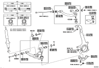 4321204050-KNUCKLE, STEERING, LH