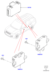 LR033913-CONTROL UNIT