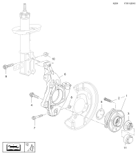13502829-BOLT - LWR ARM