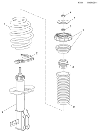 13505854-BOLT - LWR ARM