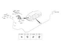98700R9000-Motor & linkage assy-rr wpr