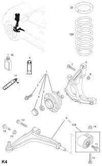 11094488-BOLT - LWR ARM