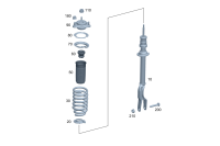 2953205500-SHOCK ABSORBER-W204