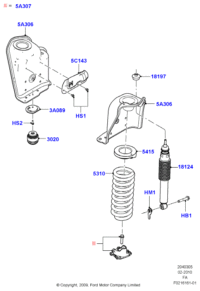 18124-SHOCK ABSORBER FRONT LH/L538