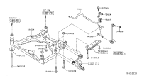 544003JA0C-MEMBER COMPL-FRONT SUSPENSION