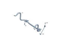 2973230700-Torsion bar, tubular