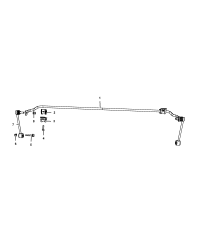 68247952AA-STABILIZER BAR REAR SUSPENSION