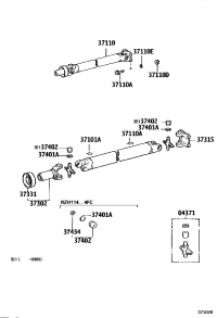 3711026870-SHAFT ASSY, PROPELLER