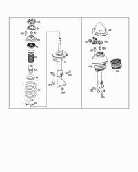2123231300-SHOCK ABSORBER-W204