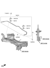 54810S9000-BAR ASSY-FR STABILIZER