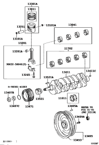S1304E0020-RING SET PISTON