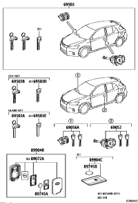 6900576040-CYLINDER SET, LOCK