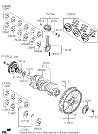 625R63CA0A-CRANKSHAFT ASSY