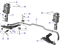2905100U7101-BOLT - LWR ARM