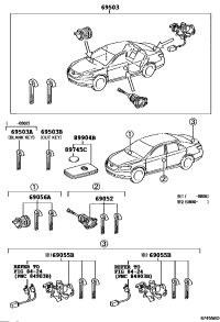8990406021-TRANSMITTER SUB-ASSY, ELECTRICAL KEY
