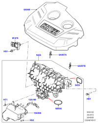 LR040241-GASKET,W.PUMP INLET