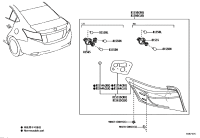 815500D410-LAMP ASSY, REAR COMBINATION, RH