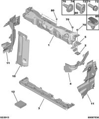 9807394080-MEMBER ASSY-ENGINE MOUNTING