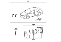 8990H02210-TRANSMITTER SUB-ASSY, ELECTRICAL KEY