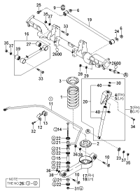 1K52Y28250-Arm assy-upr lh