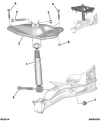 9809033780-SHOCK ABS COMPL RSL
