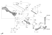 55100Q3000-Upr arm assy-rr