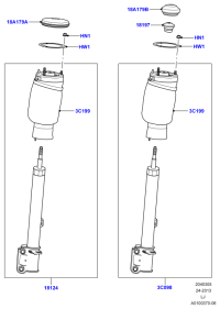RNB000740-SHOCK ABSORBER FRONT LH/L538