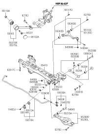551103F600-ARM ASSY-RR UPR LH