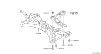 544011HM0A-MEMBER COMPL-FRONT SUSPENSION