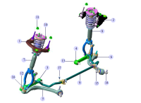 2904300U7500-BOLT - LWR ARM