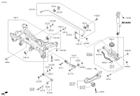 55270C9100-Arm assy-rr trailing arm, lh