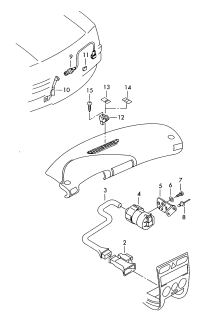 8D0820535-Sensor, ambient temperature