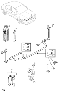 9191188-BOLT - LWR ARM
