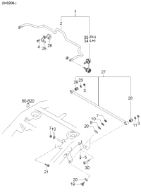 555303E020-BUSH-STABILIZER BAR