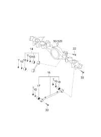 552003E000-Upr arm assy-rr