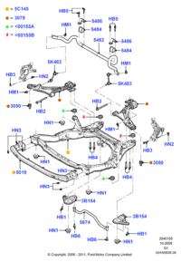 NOT3395SERV-TIE ROD END FRT RH-L550