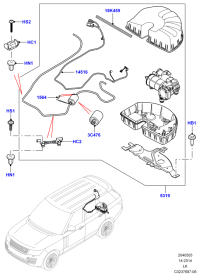 LR052962-GASKET WASHER FLUID TANK