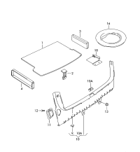 3B5863468A-HDL ASSY-ROOF ASSIST FR,LH