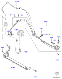 LR032884-HOSE ASSY-EGR COOLER,OUT