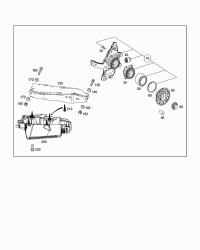 2223500941-Bracket assy-wheel