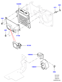 LR014309-CONTROL UNIT