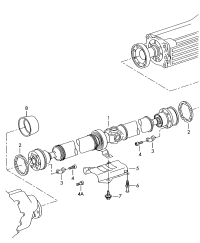420521101B-PORSCHE CAYENNE CARDAN SHAFT