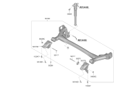 55101BU000-TORSION AXLE COMPLETE